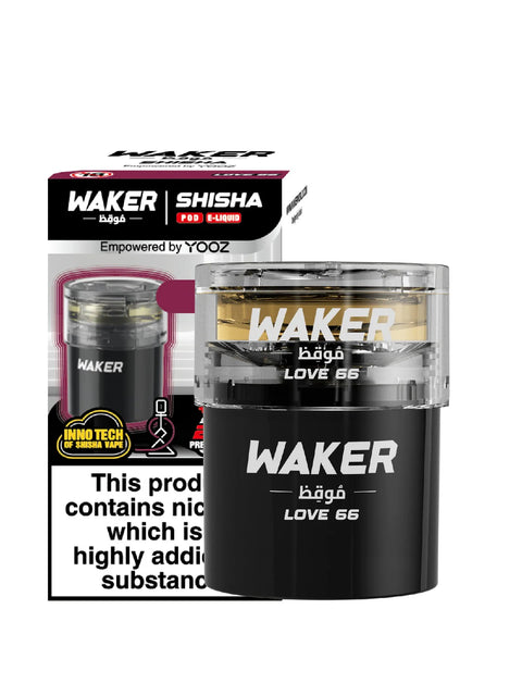 Waker E-Shisha Refill Pod - Love 66