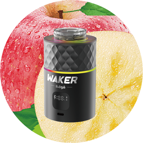 Waker E-Shisha Refill Pod - Two Apple