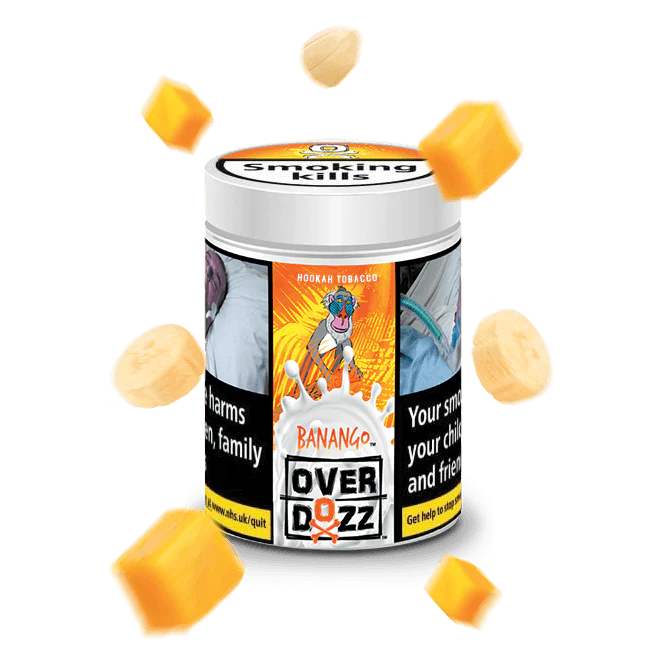 OVERDOZZ BANAGo | SHISHA FLAVOUR 50g – HOOKED ON HOOKAH