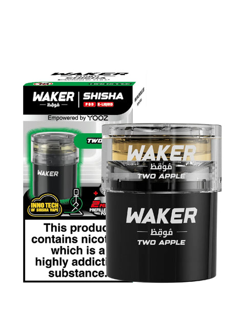 Waker E-Shisha Refill Pod - Two Apple